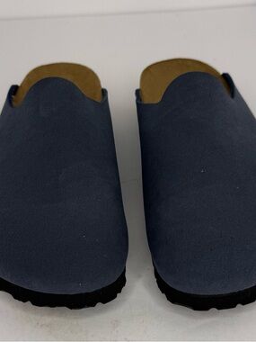 Classic Birki's Slip-On Women's Clog in Navy Blue